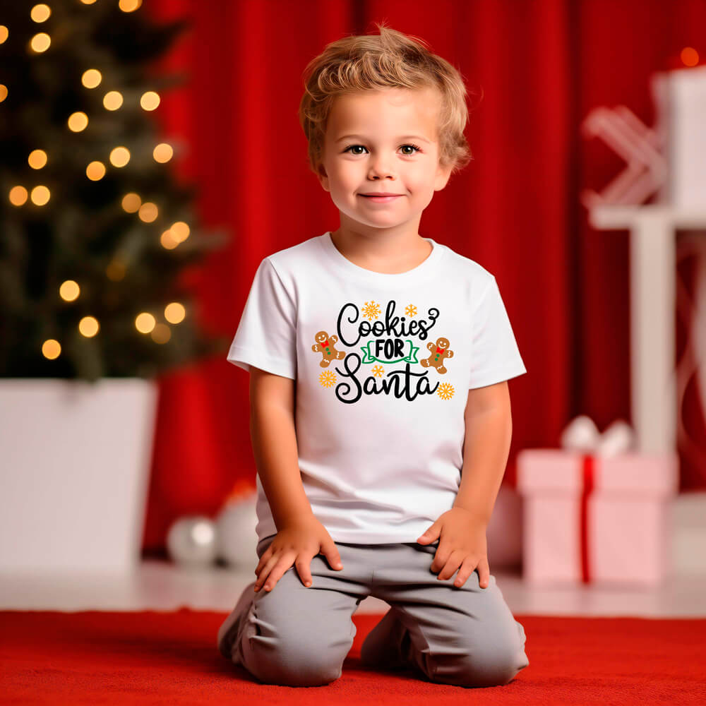Cookies for Santa T Shirt