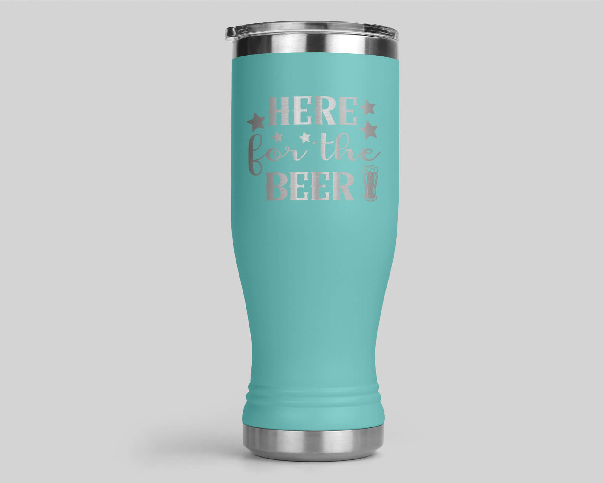 Laser Engraved 20oz Stainless Steel Pilsner Tumbler Beer Designs! - Image 7