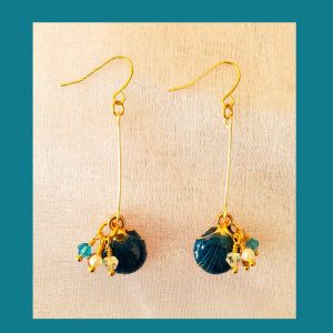 Gold Tone Dangle Earrings