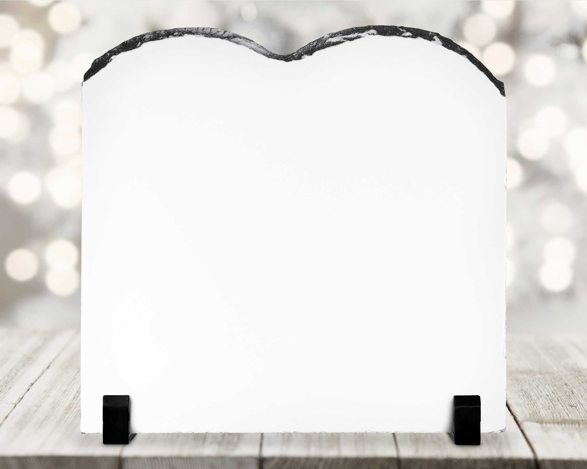 Beautifully Sublimated 8 Inch Slate Vivid In Color Add Your Photo! - Image 2