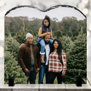 Beautifully Sublimated 8 Inch Slate Vivid In Color Add Your Photo!