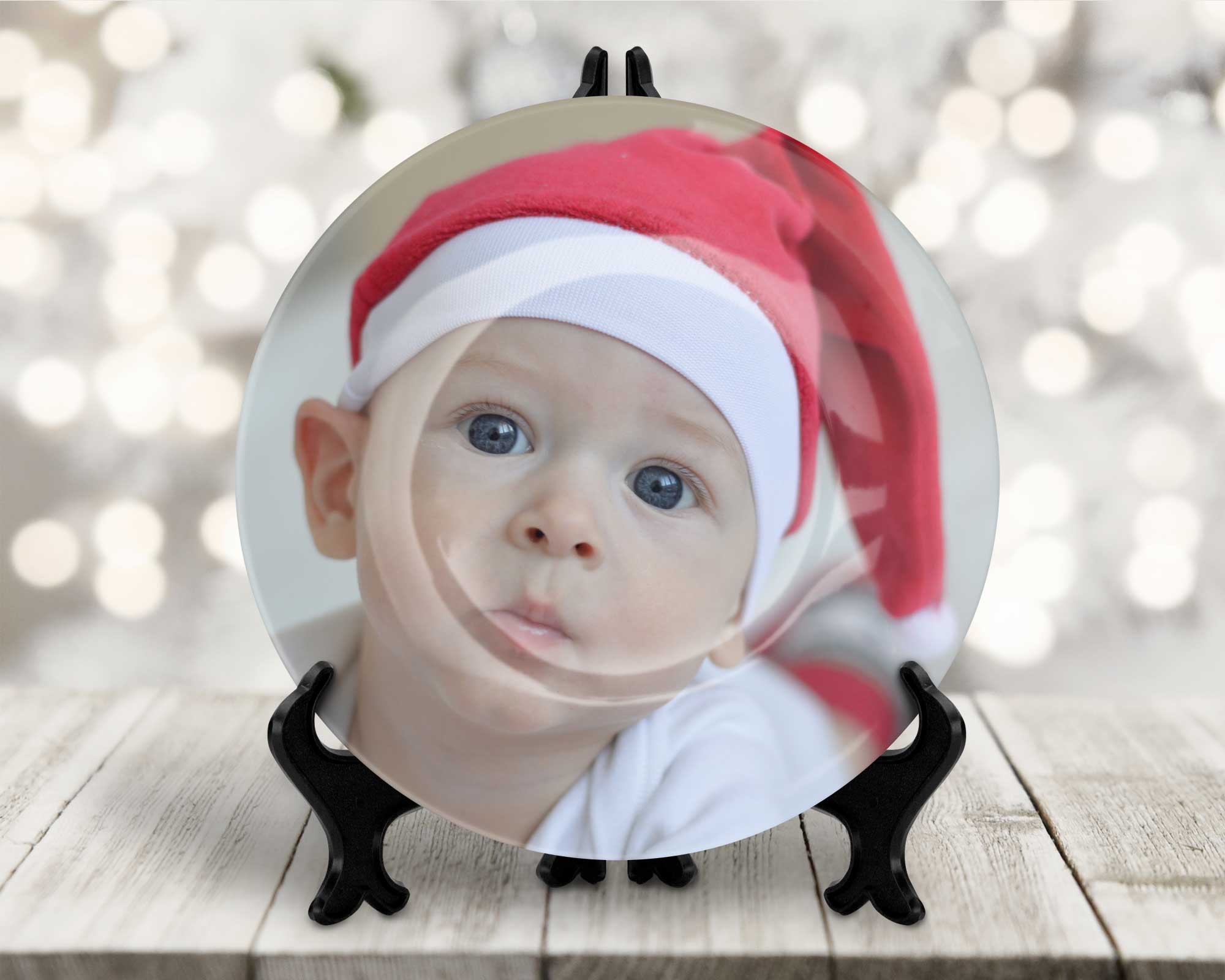Ceramic Plate Custom Sublimated Just For You! Add Your Own Photo Or Graphic