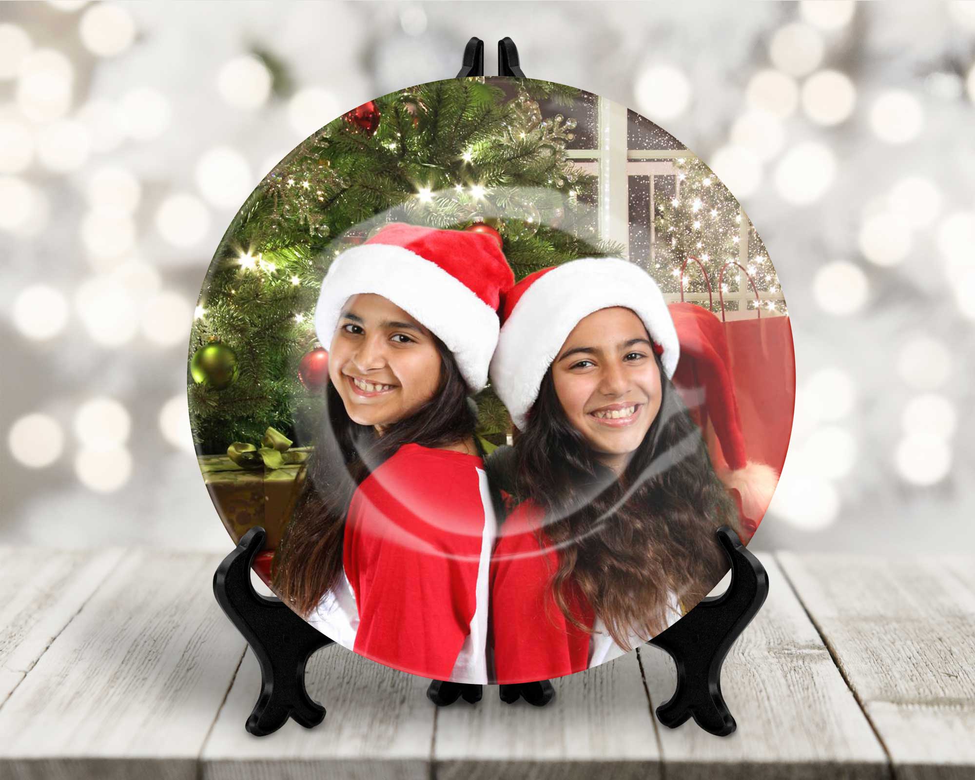 Ceramic Plate Custom Sublimated Just For You! Add Your Own Photo Or Graphic - Image 2