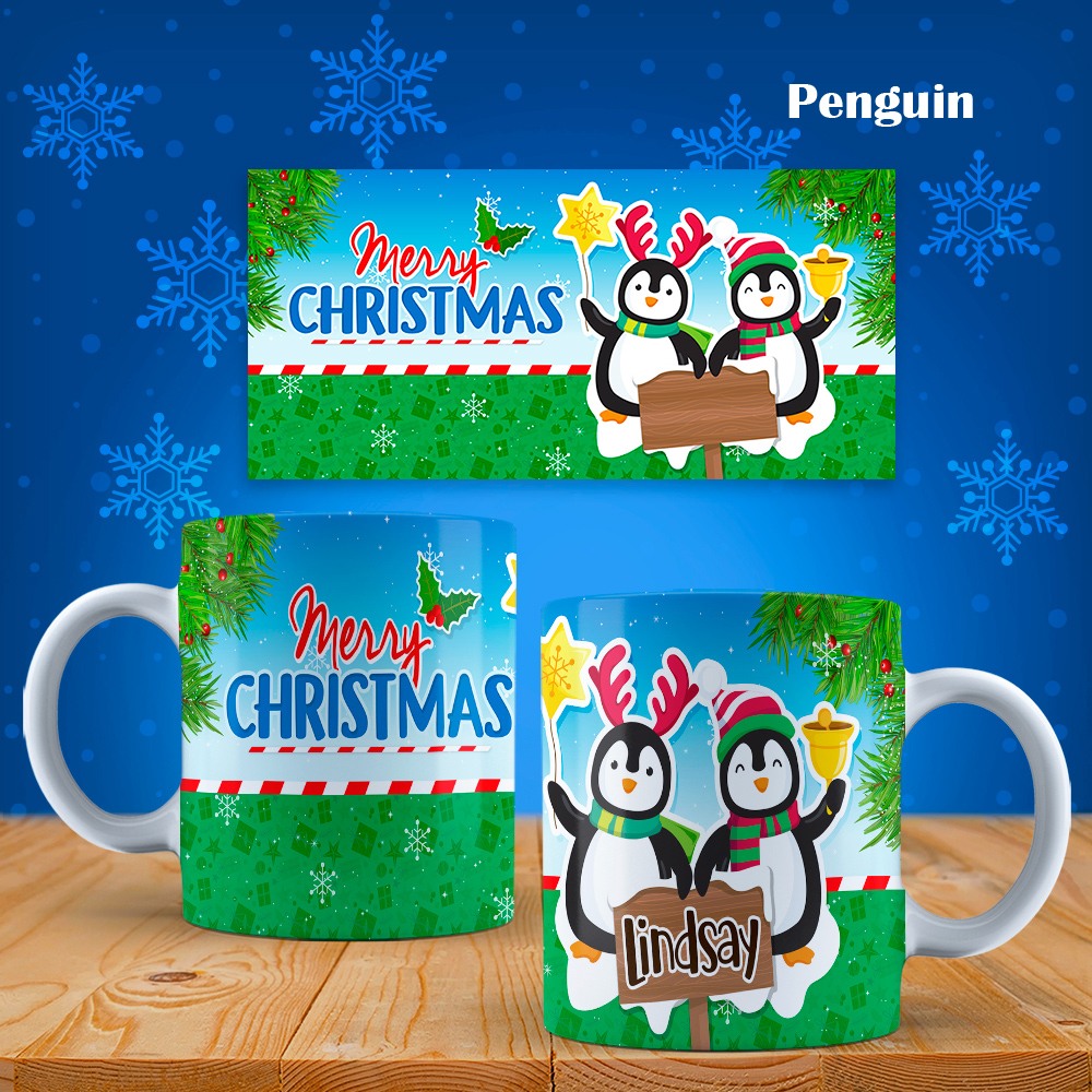 Personalized Christmas Mugs Adorned With Name - Image 12