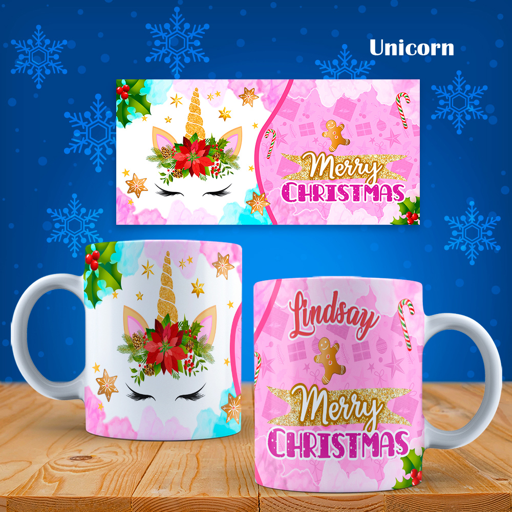 Personalized Christmas Mugs Adorned With Name - Image 14