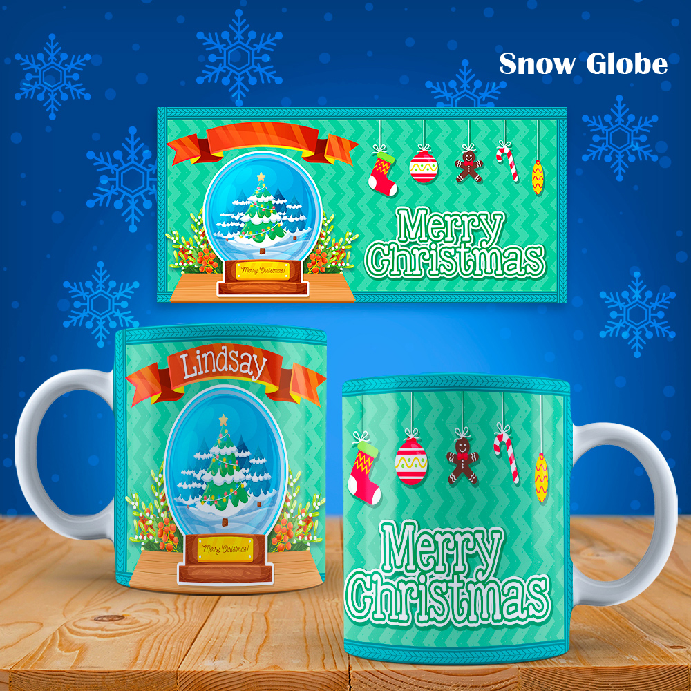 Personalized Christmas Mugs Adorned With Name - Image 6
