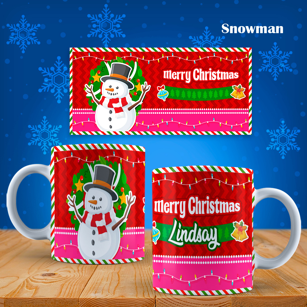 Personalized Christmas Mugs Adorned With Name - Image 9