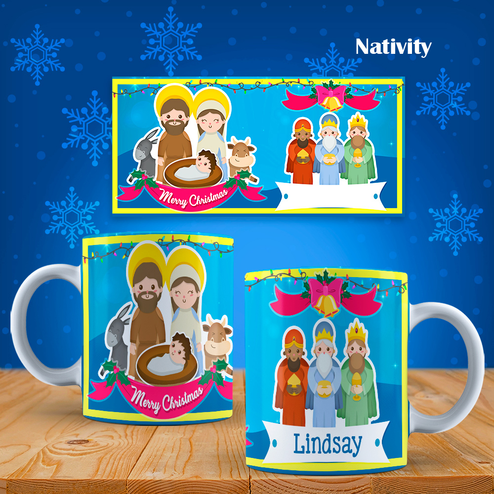 Personalized Christmas Mugs Adorned With Name - Image 10