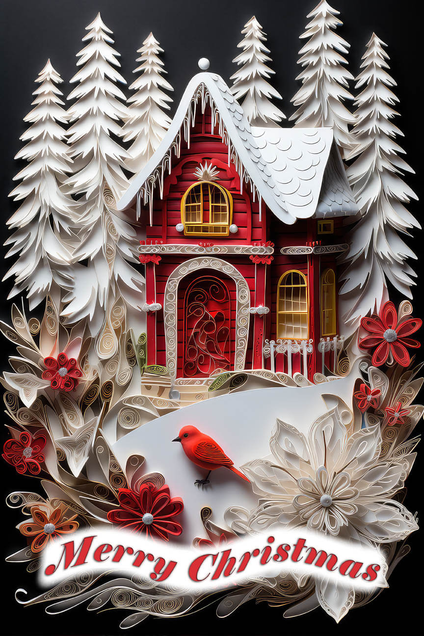 3D Christmas Garden Flags Custom Sublimated Assorted Designs - Image 5