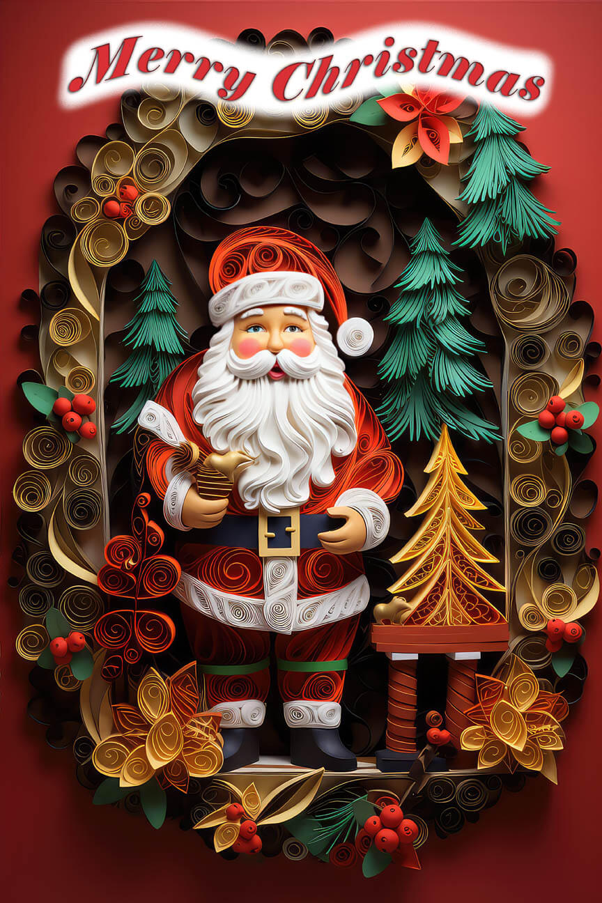 3D Christmas Garden Flags Custom Sublimated Assorted Designs - Image 4