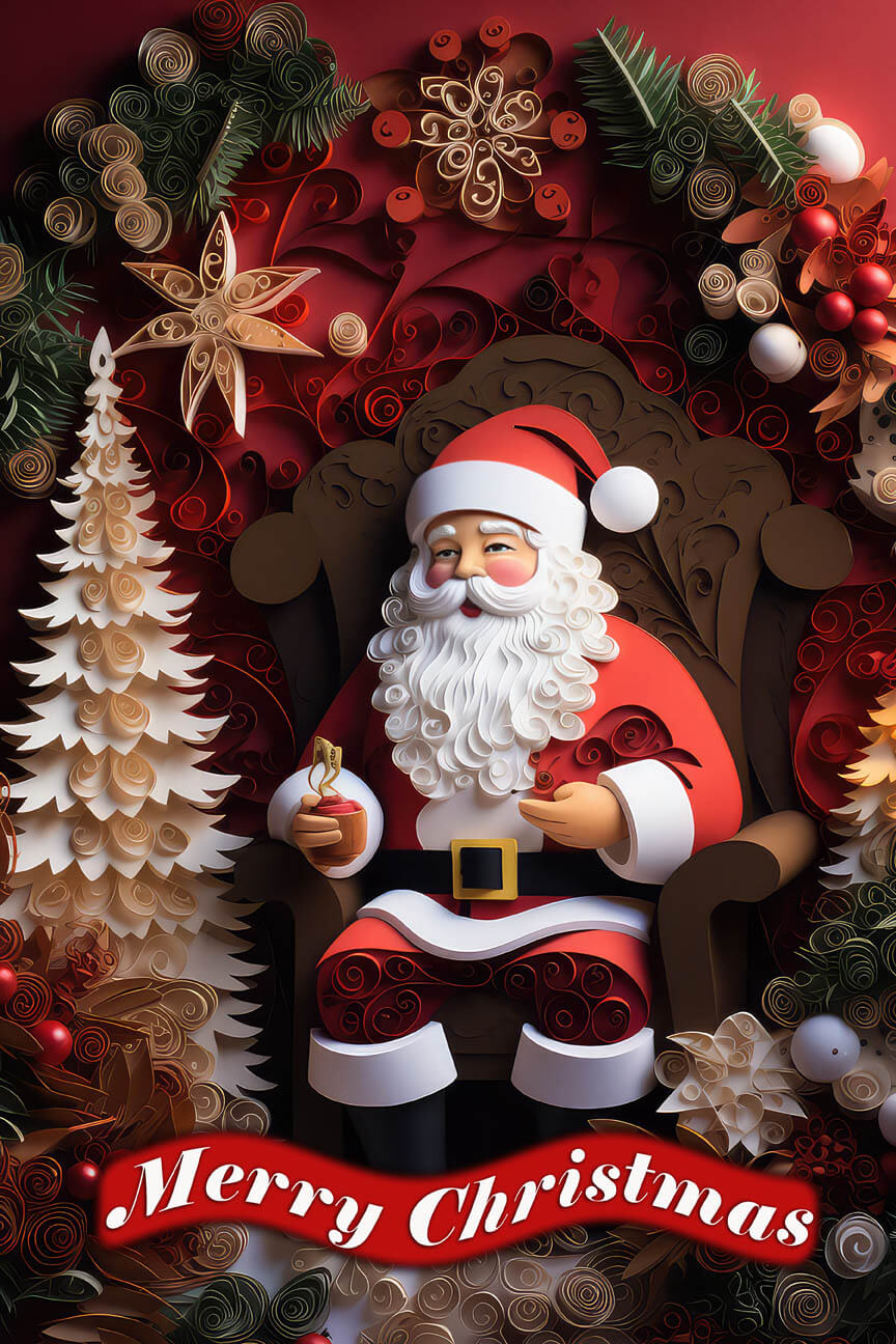 3D Christmas Garden Flags Custom Sublimated Assorted Designs - Image 2