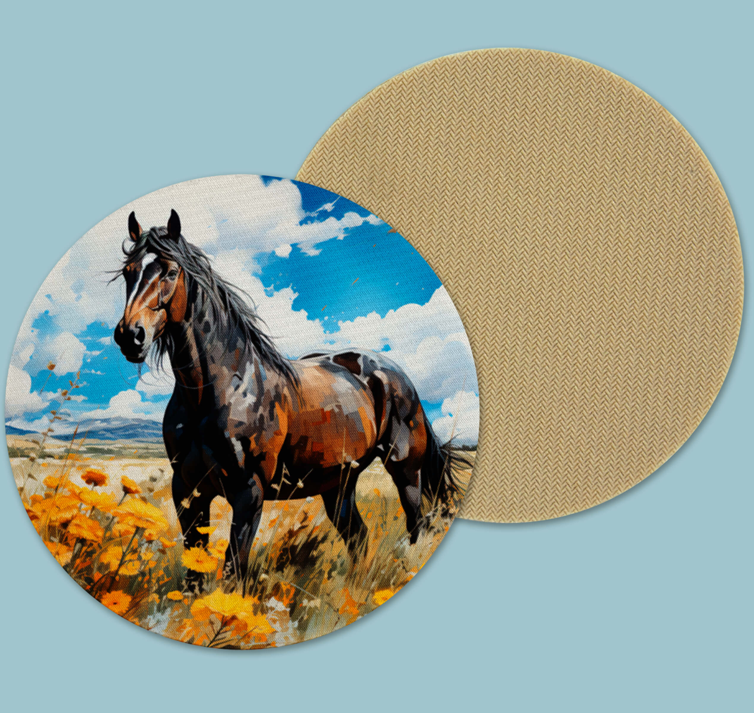 Horse drink Coaster