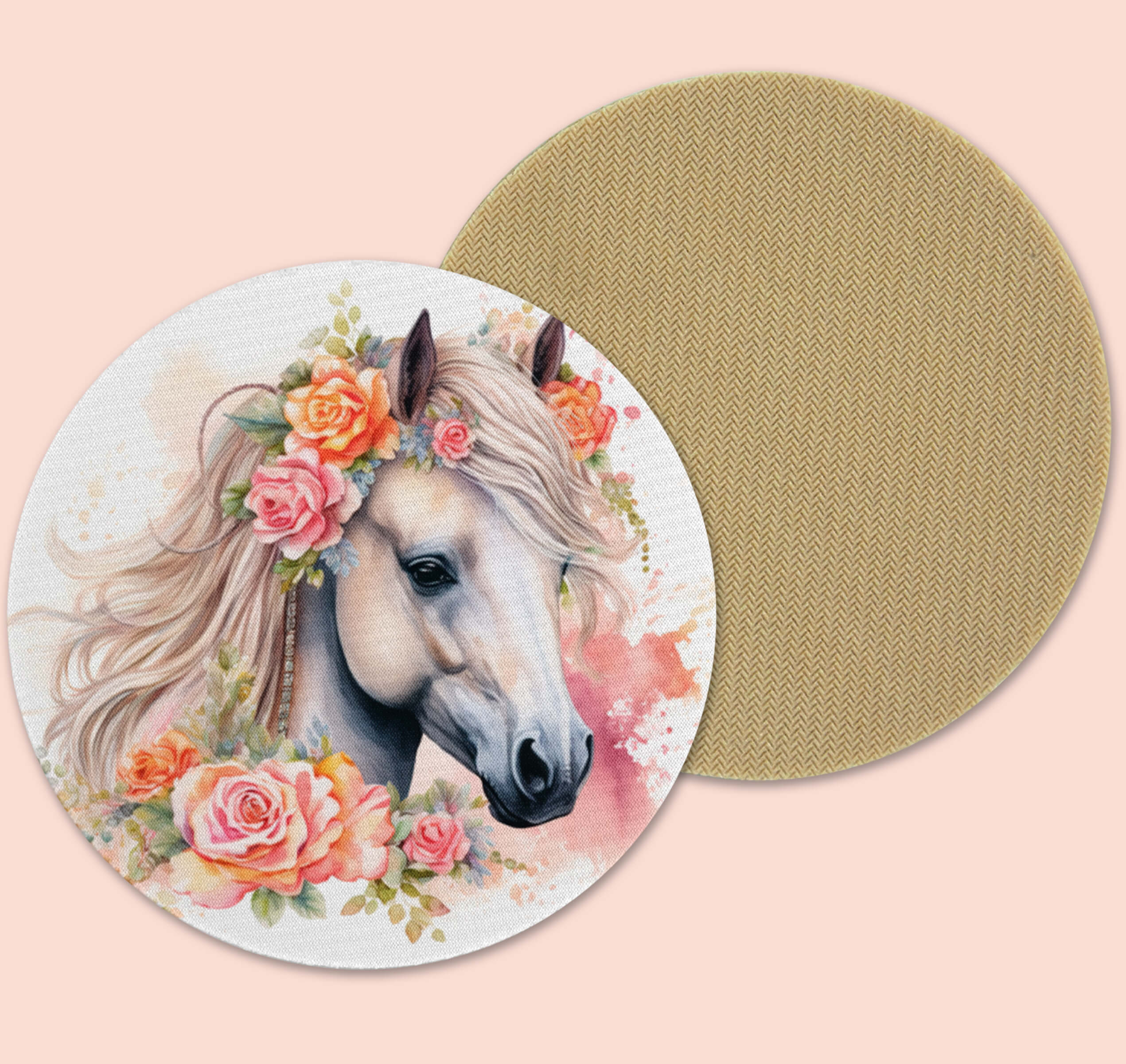 Neoprene Horse Coaster